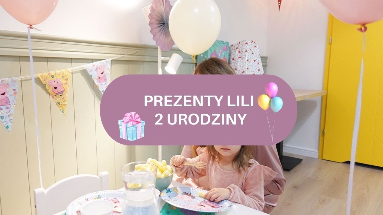 PREZENTY URODZINOWE LILI | 2 urodziny | domek lego duplo, stragan, sanki