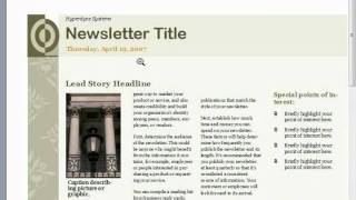 Publisher 2003 Tutorial Previewing Your Publication Microsoft Training Lesson 13.5