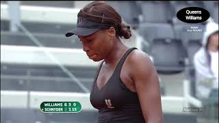 Venus Williams v. Patty Schnyder - Rome 2010 R2 Highlights