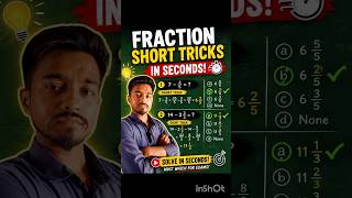 Fraction wale question ko solve kare short tricks se #shorts #viralreels #maths #newreel