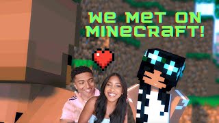 WE MET ON MINECRAFT?! // How We Met StoryTime!!