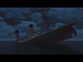 Titanic Sinking Time-laps Animation