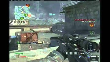 Modern Warfare 3 - MUST WATCH! RANDOM THROWING KNIFE CROSS MAP - MW3