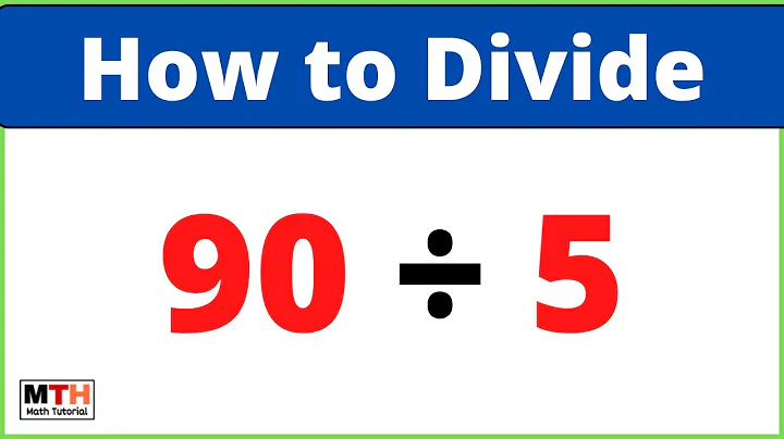 90 divided by 5 (90÷5) || Long Division