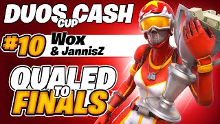 10TH DUO CASH CUP 🏆 (OPENS) w/ JannisZ | wox