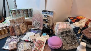 Another Large Temu Haul - mostly paper crafting supplies