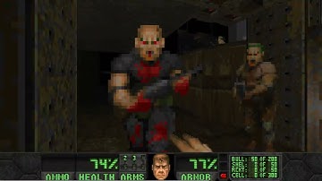 Doom II | Necromantic Thirst Map 01 (LD 50 Processing): Stroller in 32.31