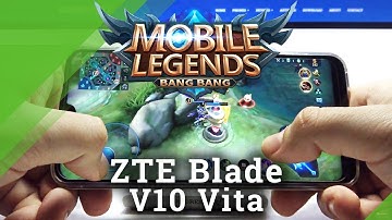 ZTE Blade V10 Vita - Mobile Legends | Settings & Game Review!