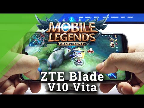ZTE Blade V10 Vita - Mobile Legends | Settings & Game Review!
