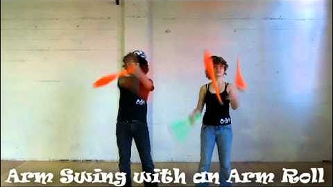 Partner Juggling Tutorial - Part 3 - 5 Club Passing Variation