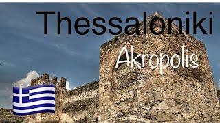 Akropolis in Thessaloniki in 4K 60Fps