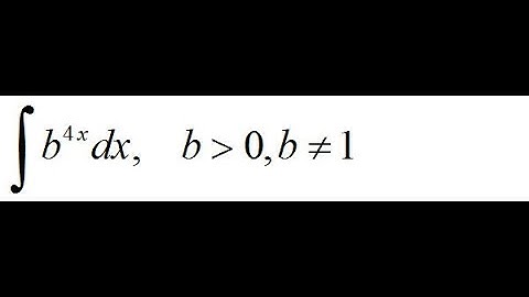 Integrals of Exponential and Logarithmic Functions | Calculus Tutorial 03