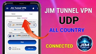 How to setup Jim Tunnel VPN  with all country udp settings for fast and secure browsing  screenshot 5