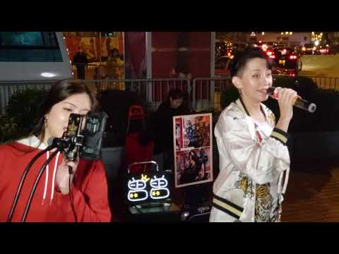 曾曾 & 雪兒 G~一生中最愛+傻女 @中環碼頭 20/03/08
