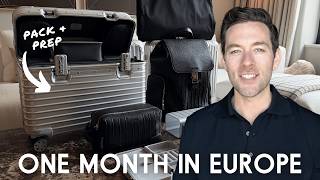 Packing, errands and prep for a month in Europe!!