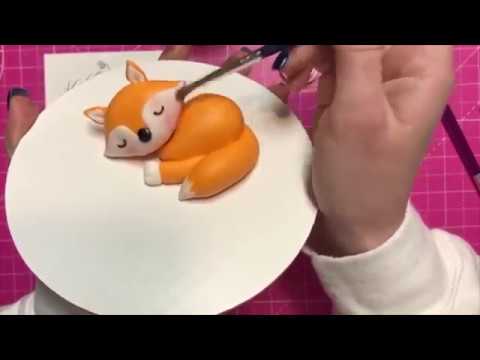 Fondant Fox Tutorial for beginners