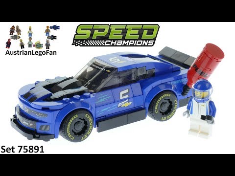 Lego Speed Champions 75891 Chevrolet Camaro ZL1 Race Car - Lego 75891 Speed Build