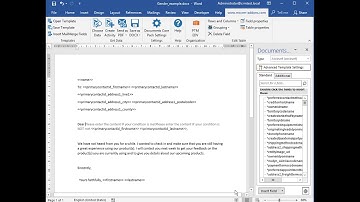 How to insert Condition Fields in DocumentsCorePack Template Designer