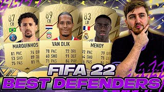 THE BEST META DEFENDERS ON FIFA 22! INSANE PLAYERS WHO WILL HELP YOU CONCEDE LESS GOALS!