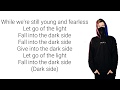 Darkside song lyrics  alan walker ftaura  tomine harket  lyrical