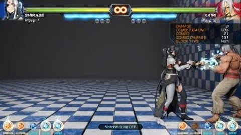 FIGHTING EX LAYER BETA (DEMO) Shirase combo + 1 bar gain (128dmg BNB)