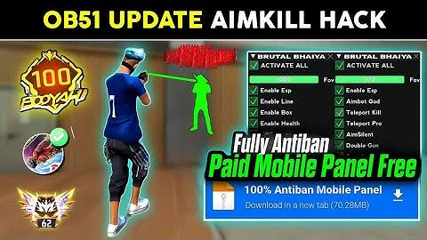 Free Fire Antiban Panel ☠️ Location + Aimbot Injector 🔥 |  Antiban All Rank Working