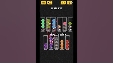 ball sort puzzle level 630