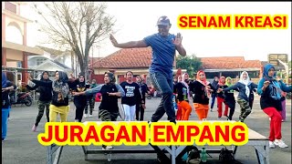 Senam kreasi Juragan Empang choreo  jaja suparja