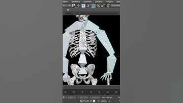 Rigging,bones,skin in #3dsmax #animation #3dmodeling #3d #art #3дмакс #3данимация #halloween