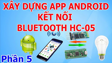 Thiết kế giao diện android điều khiển thiết bị qua bluetooth - sử dụng appinventor