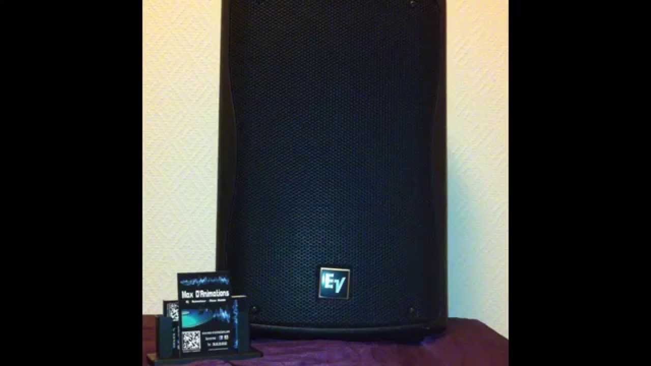 Présentation de l'enceinte Electro Voice ZX190 / EV ZX190 Review