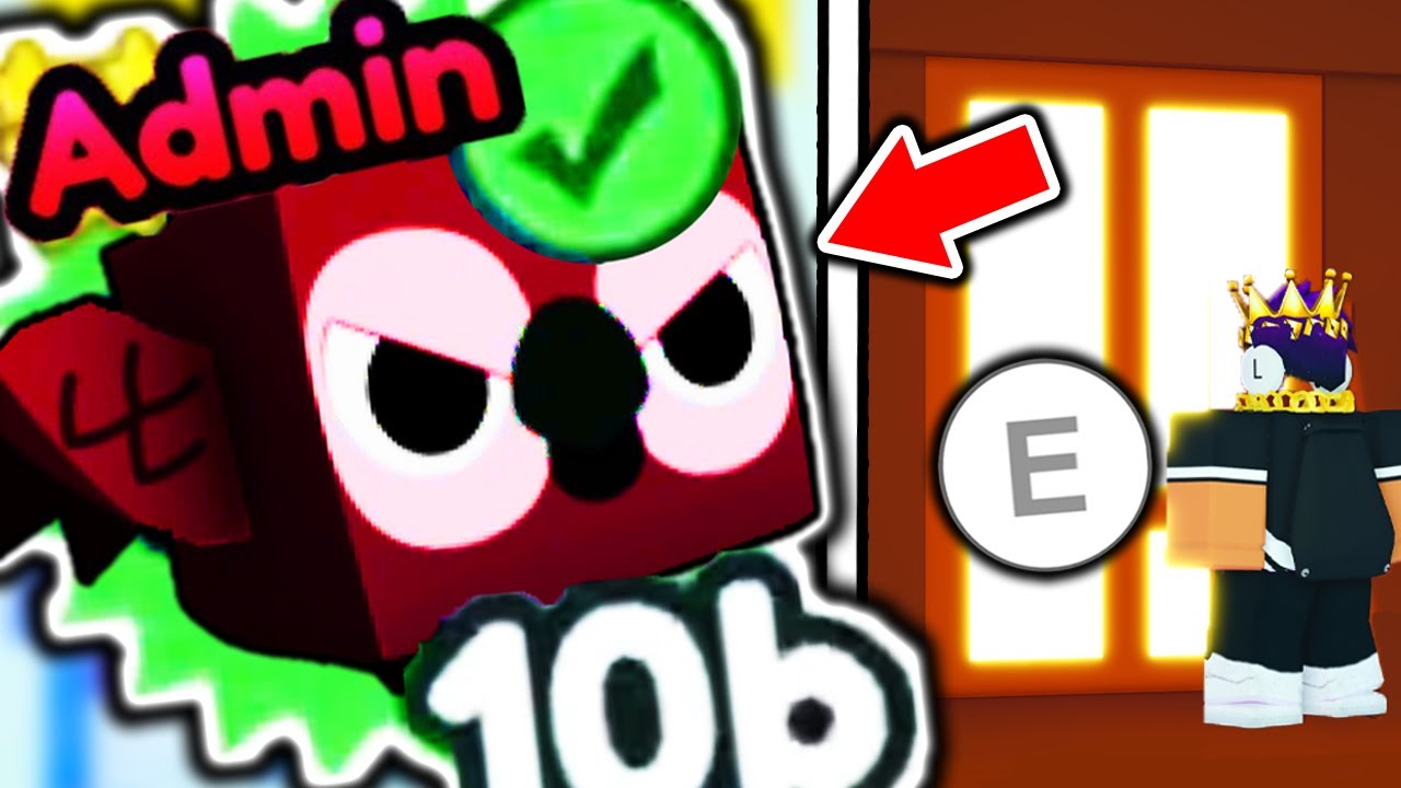 Crazy SECRET ADMIN PET Bladee Only 1 EXISTS in Pet Simulator X.. YouTube