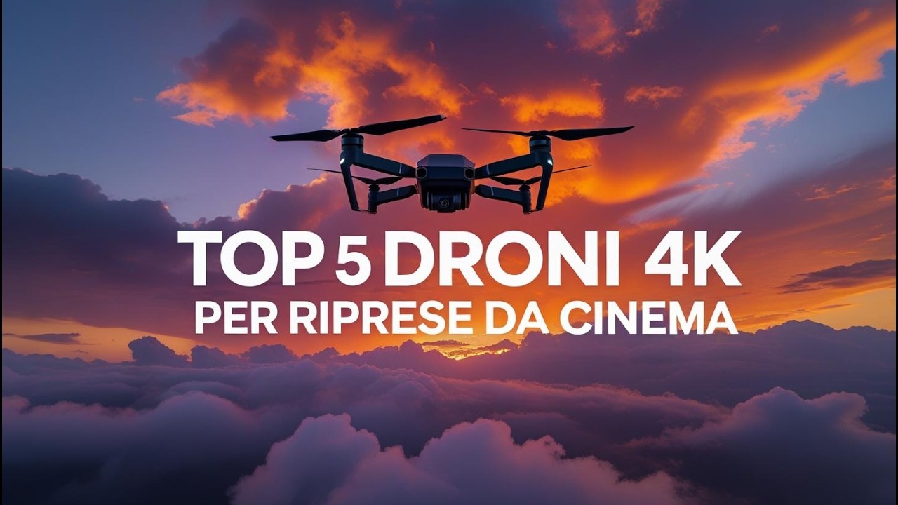 Droni 4K sotto i 400 euro