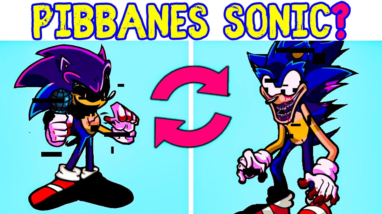 Pibby Sonic + Xenophanes Sonic = Pibbanes Sonic? FNF Swap Characters ...