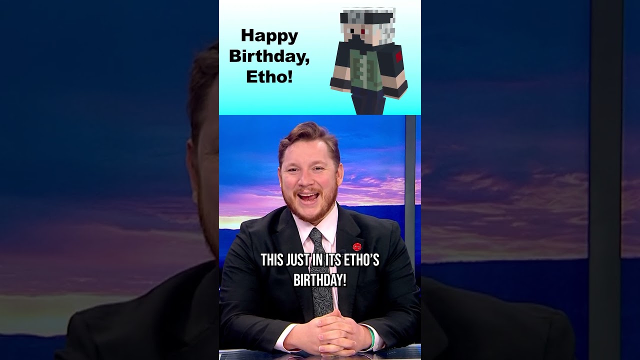 If Hermitcraft Had a News Channel #hermitcraft #shorts