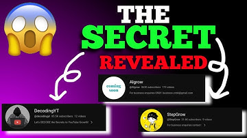How @Algrow , @decodingyt and @StepGrow beating Youtube algorithm😮