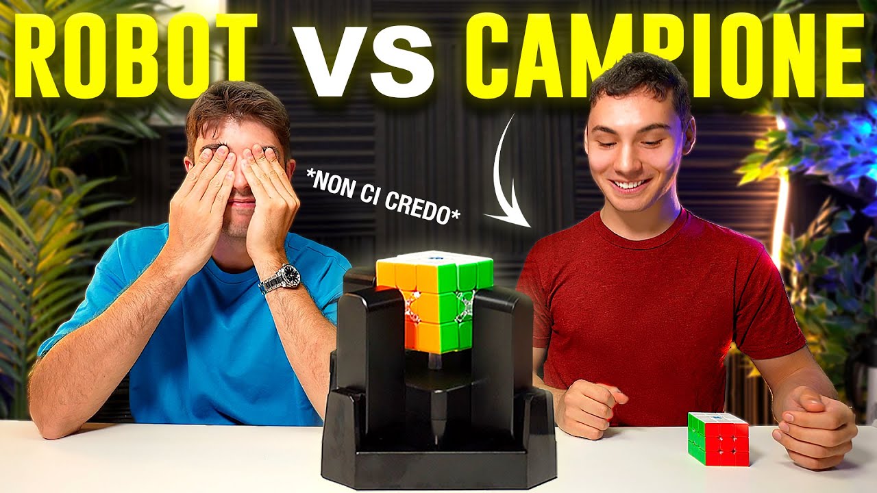 CAMPIONE ITALIANO VS ROBOT - la sfida del secolo 