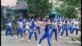 AKU RINDU PADAMU DANGDUT KOPLO _ kreasi dance PEACE'CLUB // Choreo by RERE ZEVA 