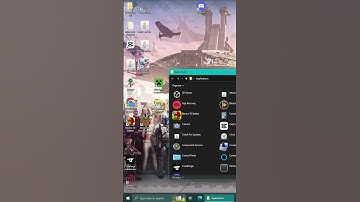 how to add minecraft launcher and other app to desktop #shorts