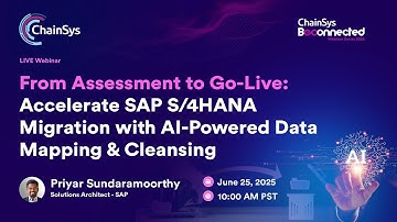 From Assessment to Go Live  Accelerate SAP S 4HANA Migration with AI Powered DataMapping & Cleansing