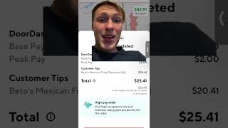 UNBELIEVABLE DoorDash Offer was sent to my phone #doordash #fooddelivery #money #wingstop