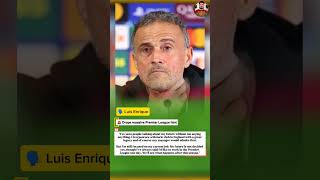 ​🚨 𝐌𝐀𝐍𝐀𝐆𝐄𝐑𝐈𝐀𝐋 𝐁𝐎𝐌𝐁𝐒𝐇𝐄𝐋𝐋: Luis Enrique openly flirts with Liverpool job