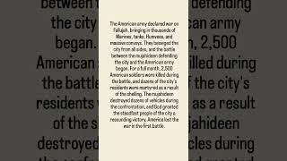 army USA in Iraq , the Fallujah battle