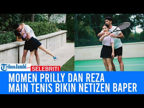 Momen Prilly Latuconsina dan Reza Rahadian saat Main Tenis Bikin Baper, Netizen: Kenapa Gak Jadian?
