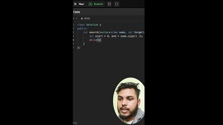 Mastering Binary Search #dsa #dsalgo #studenite #coding #leetcode