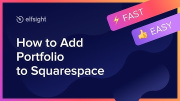 How to Add Portfolio to Squarespace