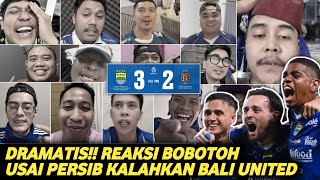 Bobotoh's reaction after Persib's victory over Bali United