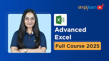 Advanced Excel Full Course | Advanced Excel Tutorial For Beginners | Excel Tutoring | Simplilearn