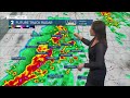 Tracking severe weather this morning