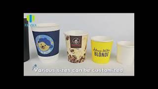 Custom Paper Coffee Cups: Say Goodbye to Packaging Hassles with One Supplier ☕📦